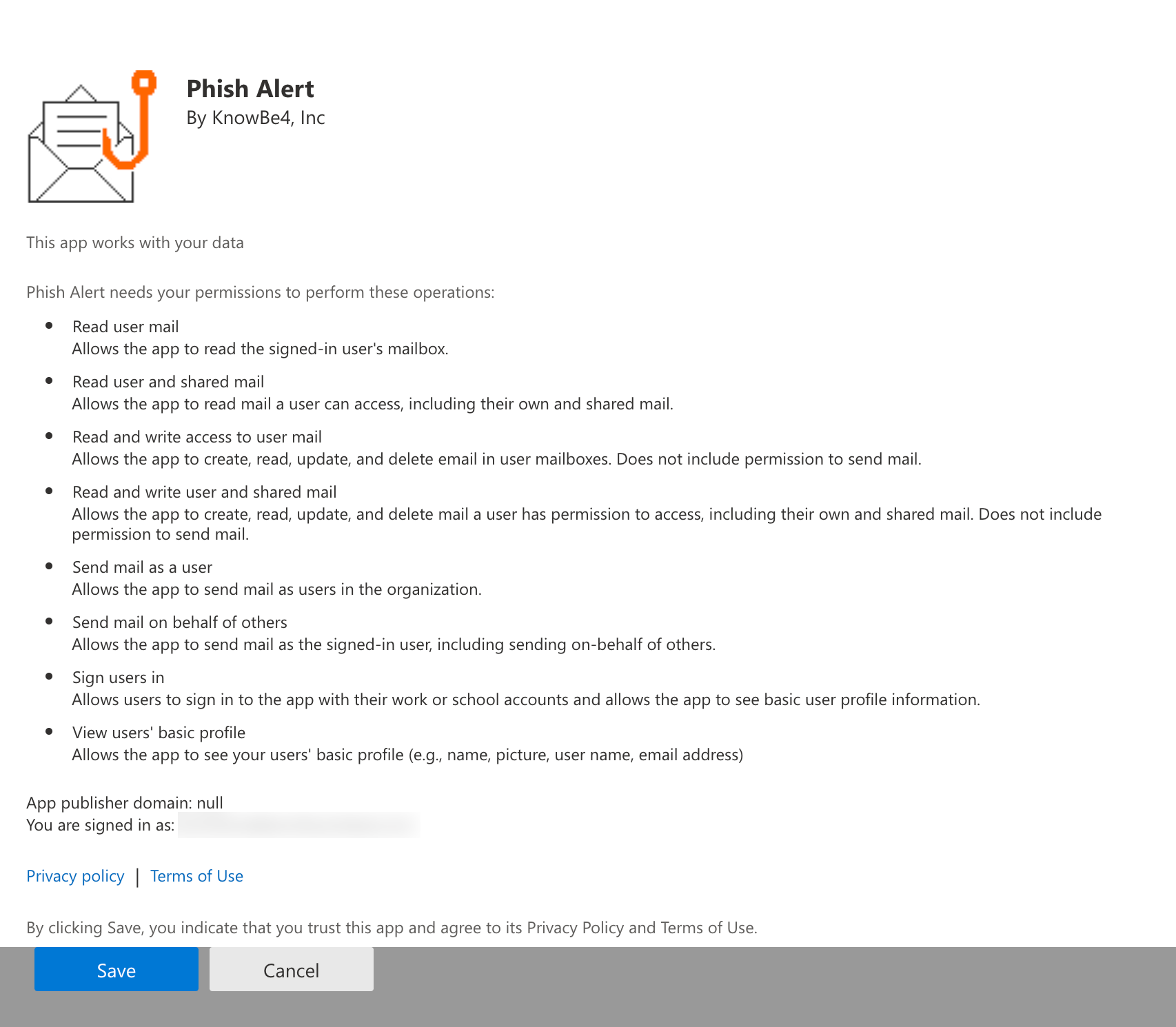 ハイブリッドPhish Alert Button（PAB）製品マニュアル – KnowBe4